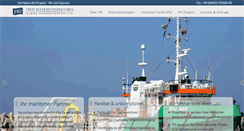 Desktop Screenshot of freiereedereiinspektoren.com